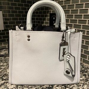 Coach Rogue 25 in Sky Blue gray
